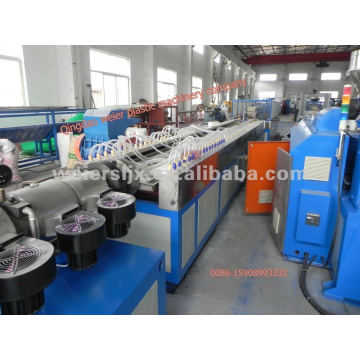 WPC Profile extrusion line-PE and wood powder profile extruder